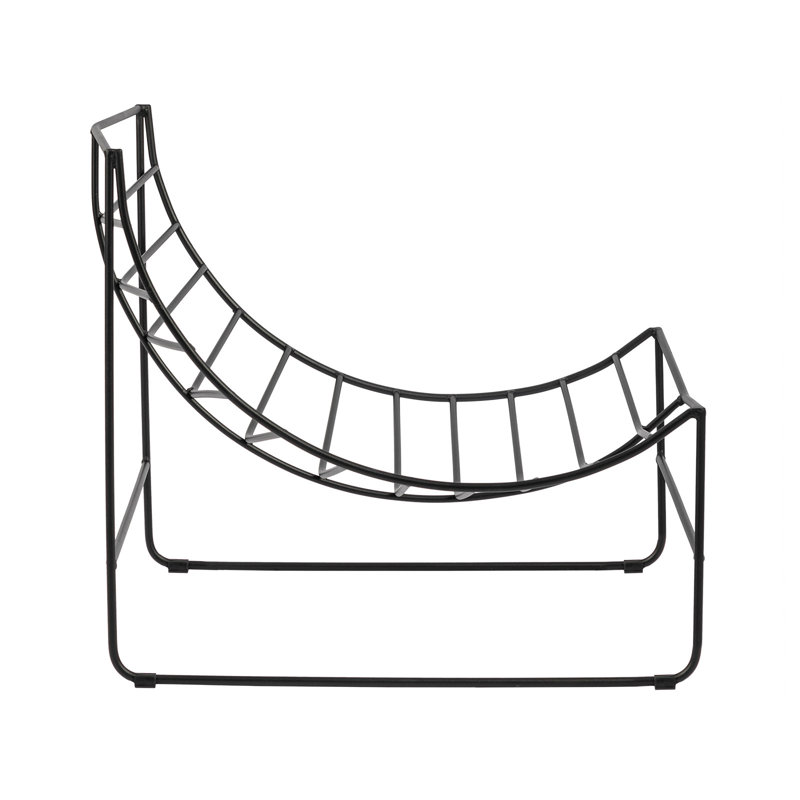 17 Stories Kaevon 25.98" W Faux Leather Slipper Chair Wayfair